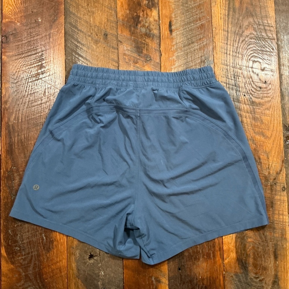 Lululemon Hotty Hot High-Rise Lined Short 4" Oasis Blue Size Small - Picture 5 of 13